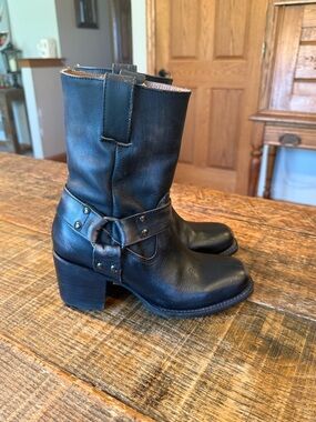 Freebird Darcy Black Leather Boots